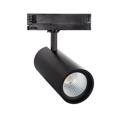 Product van Spotlight New d'Angelo Zwart 40W CCT LIFUD LED voor Driefasige Rail