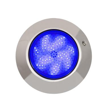 Product of 12W 12V DC Stainless Steel RGBW Submersible Surface LED Pool Light IP68 