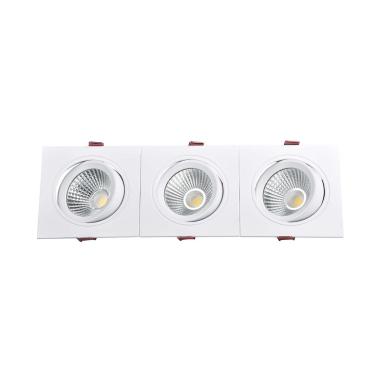 Produit de Spot Downlight LED 10W Rectangulaire Madison Coupe 255x75 mm