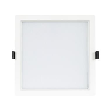 Product of 40W Square SAMSUNG Aero 130 lm/W LED Downlight LIFUD Microprismatic 210x210 mm Cut-Out