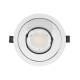 Product van Downlight Rond Wit LED 18W LIFUD (UGR15) LuxPremium Zaagmaat Ø 115 mm