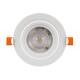 Product van Downlight LED 12W Solid COB Richtbaar Rond Wit Zaag maat Ø 95 mm