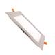 Product van SuperSlim 18W LIFUD zilver Vierkante LED paneel 205x205 mm 