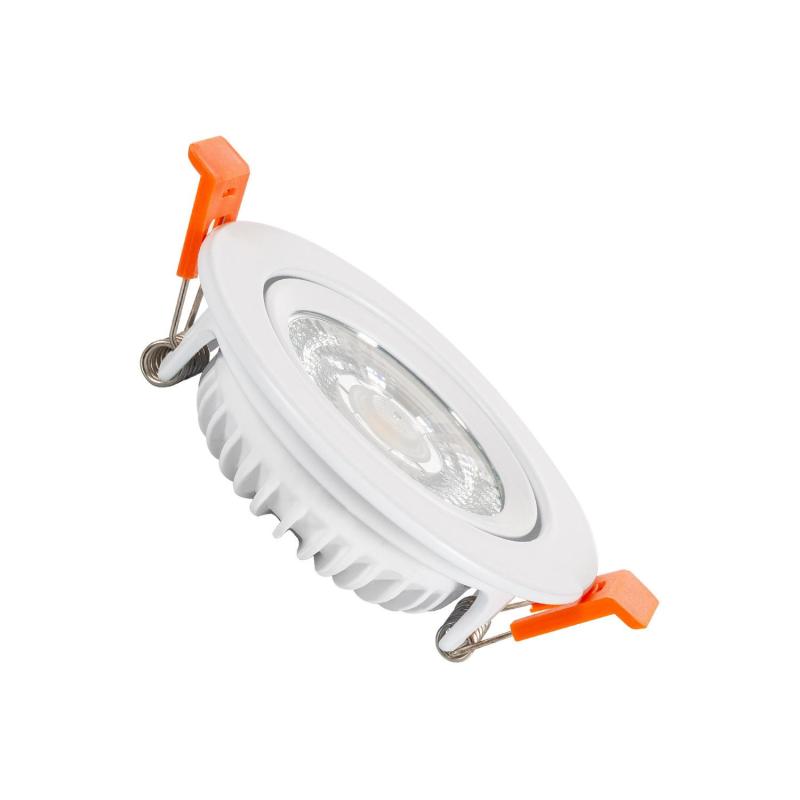 Prodotto da Faretto Downlight LED 5W Circolare COB CRI90 Slim Foro Ø 75mm