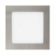 Product of 12W Square SuperSlim LIFUD LED Panel 155x155mm Cut-Out Silver