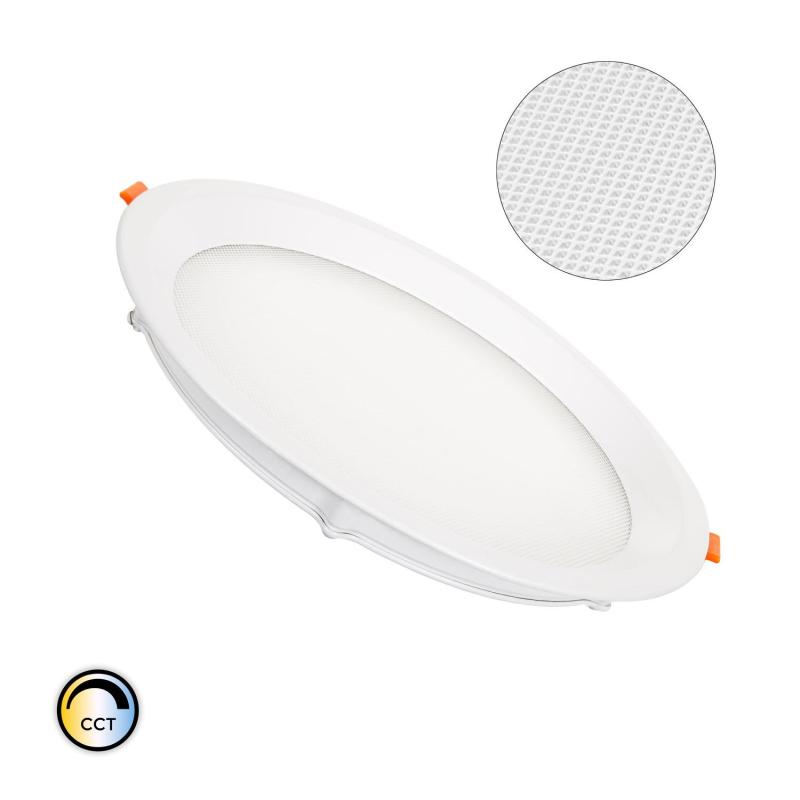 Product van Downlight Led 20W CCT circulaire Slim LIFUD Microprismatisch (UGR17)  Ø 205 mm  