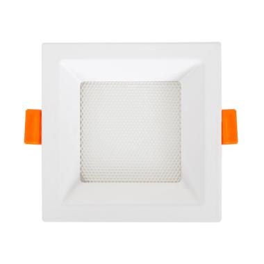 Produit de Dalle LED 7W Carrée CCT Microprismatique LIFUD Coupe 75x75 mm