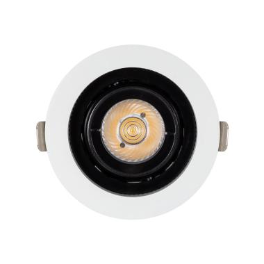 Produkt von LED-Downlight Strahler 12W COB Schwenkbar  360º Rund Schnitt Ø 100 mm CRI90 Expert Color Anti-Flicker