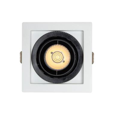 Product of Square 7W 360º Adjustable CRI90 Expert Colour No Flicker COB LED Spotlight 82x82mm Cut-Out