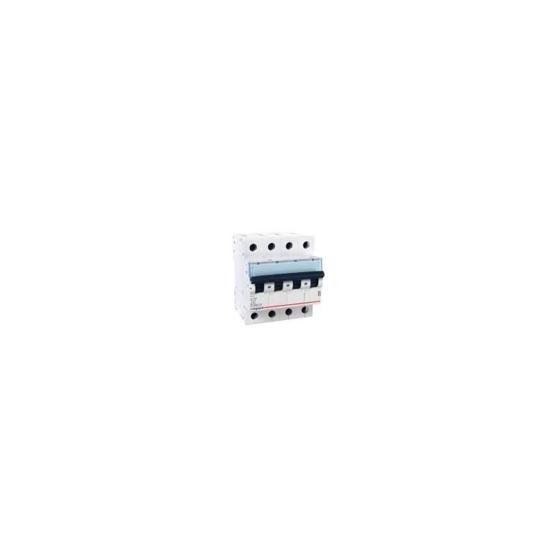 Product of LEGRAND 403625 Curve C 6kA 10-40 TX3 Tertiary 4P Thermal-magnetic Circuit Breaker