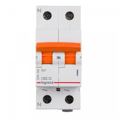 Product of LEGRAND 419925 1P+N 6kA 10-40 A Residential RX3 Thermal-magnetic Circuit Breaker