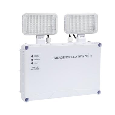 Produkt von LED-Notleuchte TwinSpot Eckig 6W