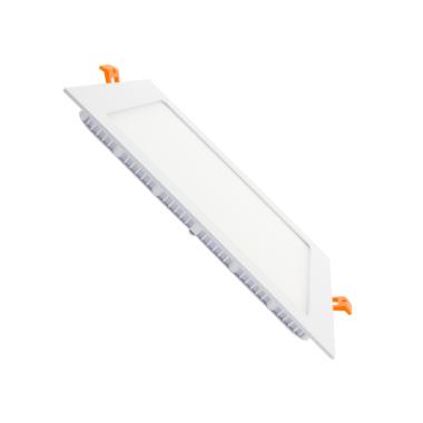 Dalle LED 18W Carrée Extra-Plate Coupe 205x205 mm