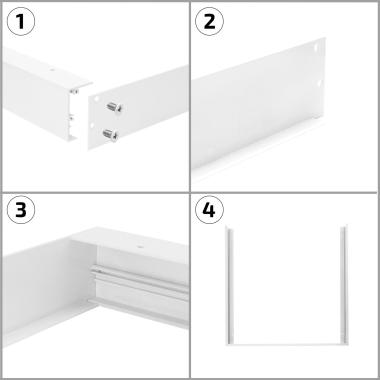 Produkt von Aufbau / Oberflächenset für Panele 62x62cm 