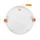 Prodotto da Pannello Downlight LED 16W Circolare CCT Microprismatica LIFUD Foro Ø 150 mm