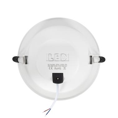 Prodotto da Downlight LED 24W Circolare LUX CRI90 Foro Ø 200 mm IP44