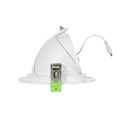 Produkt von LED-Downlightstrahler Schwenkbar Rund 38W OSRAM 120 lm/W Weiss LIFUD No Flicker