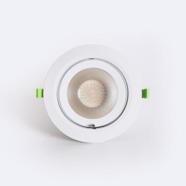 Product van LED Downlight Richtbaar Rond 60W  OSRAM 120 lm/W No Flicker 