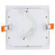 Product van Downlight LED 18W Vierkant SuperSlim  205x205 mm LIFUD 