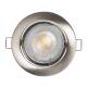 Prodotto da Portafaretto Downlight Circolare Basculante per Lampadina LED GU10/GU5.3 Foro Ø 72 mm