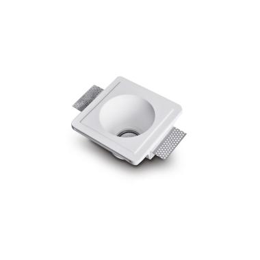 Produit de Collerette Downlight Intégration Plâtre/Pladur pour Ampoule LED GU10/GU5.3 Coupe 153x153 mm UGR17