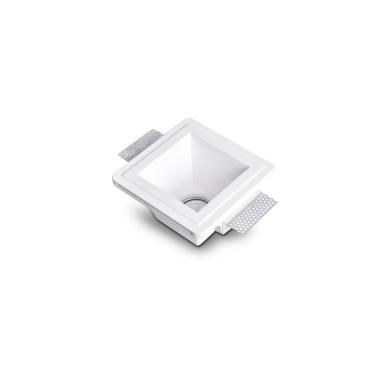 Prodotto da Portafaretto Downlight Integrazione Cartongesso Quadrato per Lampadina LED GU10 / GU5.3 Foro 153x153 mm UGR17