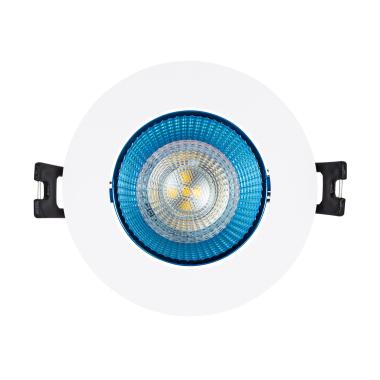 Produkt von Downlight-Ring Rund Schwenkbar Farbig für LED-Glühbirnen GU10 / GU5.3 Schnitt Ø80 mm