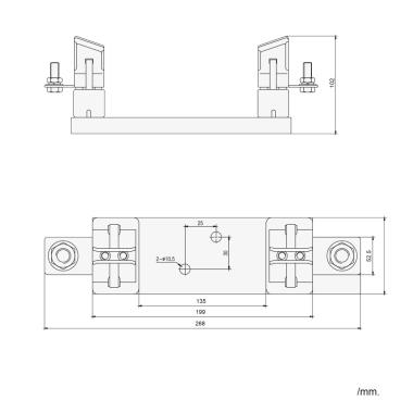 Produkt von Sicherungshalter  MAXGE gPV 195x52 1500V DC