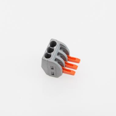 Produkt von 20 Pack Schnellverbinder PCT-213 mit 3 Eingängen für Elektrokabel von 0,08–4 mm²