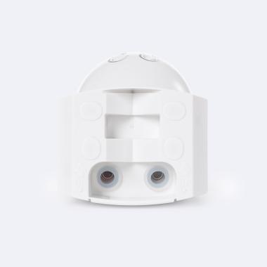 Produit de Détecteur de Mouvement PIR 360º Mur et Angle IP54 Noir