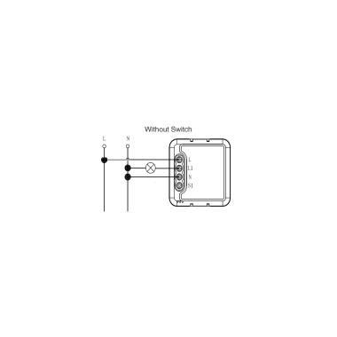 Product of Smart WiFi Compatible Dimmer Switch with Push Button  