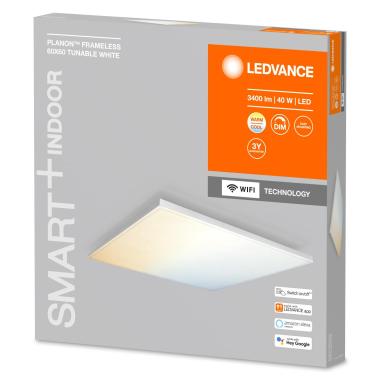 Prodotto da Pannello LED Quadrato 60x60 cm 40W Senza cornice Wi-Fi 4058075484436 SMART+ LEDVANCE  