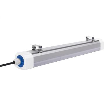 Product van Waterdichte Armatuur LED 120cm 40W 150lm/W Aluminium IP65 Koppelbaar 