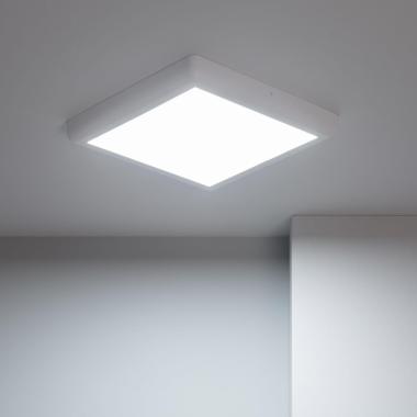 Produit de Plafonnier LED Métal Carré Design 24W Métal 300x300 mm White 