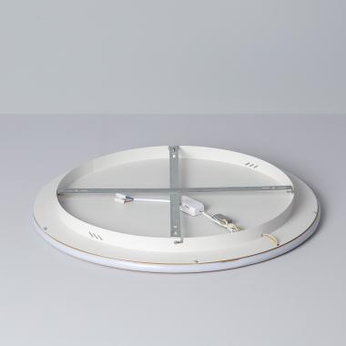 Produkt von LED-Leuchte 36W Rund aus Metall Ø600 mm CCT Wählbar Allharo 