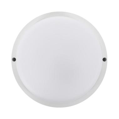 Product of White Round 25W Hublot Outdoor LED Surface Panel with motion Detector IP65 Ø175 mm