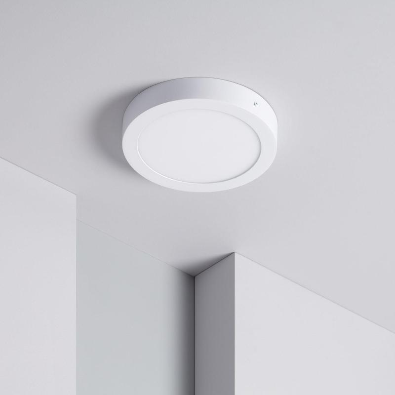 Produit de Plafonnier LED Rond 18W SwitchCCT Sélectionnable Ø 225mm Dimmable Compatible avec Télécommande RF V.2 