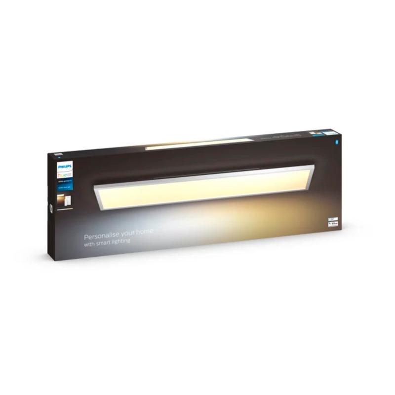 Produkt von LED-Deckenleuchte 120x30 cm White Ambiance 46.5W Rechteckig PHILIPS Hue Aurelle