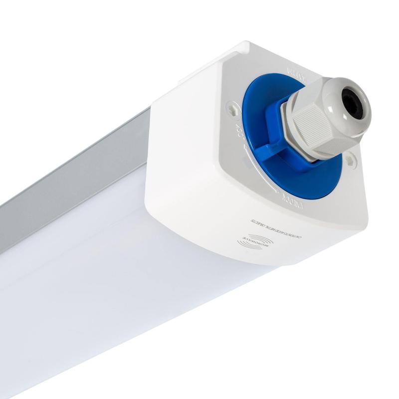 Product van Waterdichte Armatuur LED 120cm 40W 150lm/W Aluminium IP65 met Microgolfsensor MERRYTEK