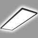 Product van LED Plafond 24W Rechthoekige CCT 580x200 mm Dubbelzijdig SwitchCCT Zwart 