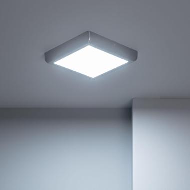 Produkt von LED-Leuchte 18W Eckiges Design Silber 225x225 mm