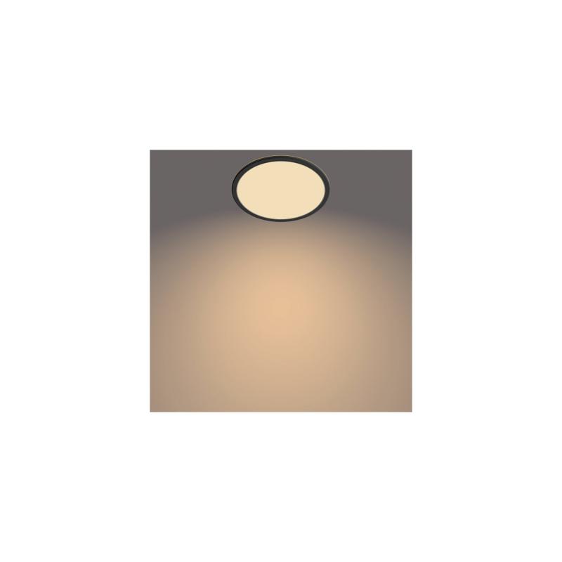 Product of PHILIPS CL550 SuperSlim Black 15W 3 Levels Dimmable LED Ceiling Lamp IP44