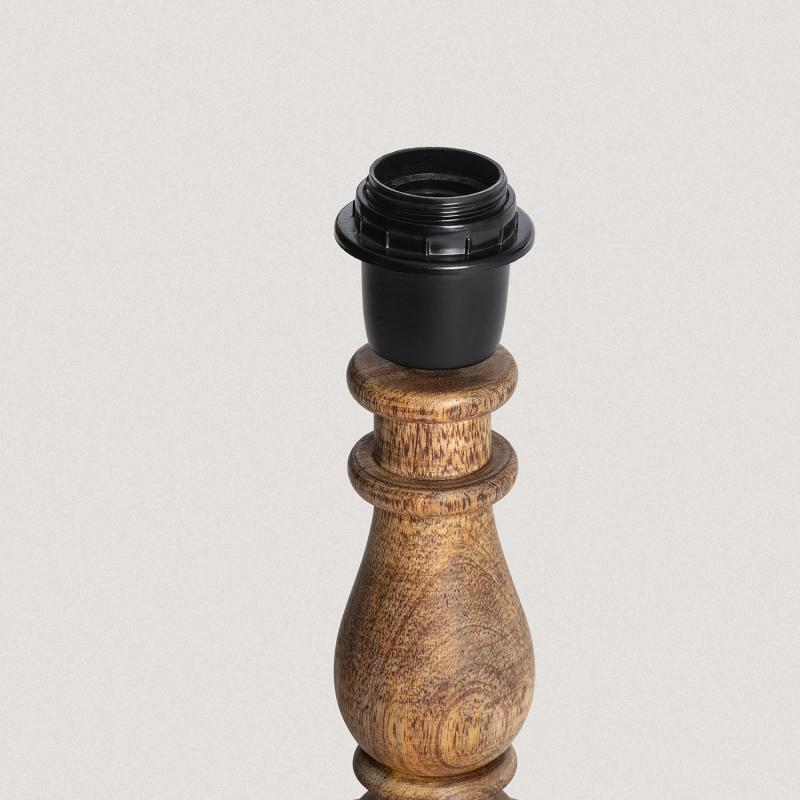 Produit de Pied de Lampe à Poser en bois Chess ILLUZIA