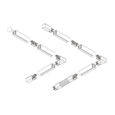 Produit de Rail Triphasé DALI TRACK pour Spots LED 2 Mètres