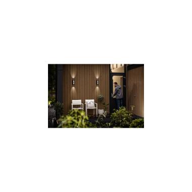 Product of 2x4.5W PHILIPS Shadow Dimmable Double Outdoor LED Wall Lamp