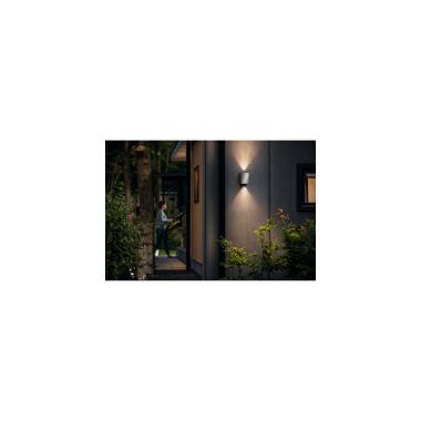 Product of 2x4.5W PHILIPS Cistus Dimmable Double Outdoor LED Wall Lamp