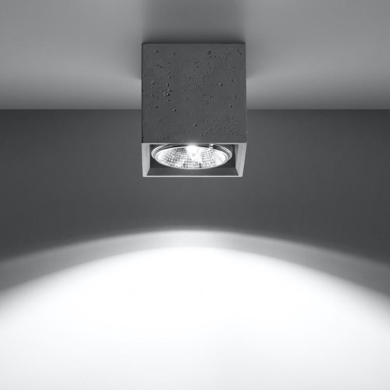 Prodotto da Applique da Soffitto Valde Cemento SOLLUX