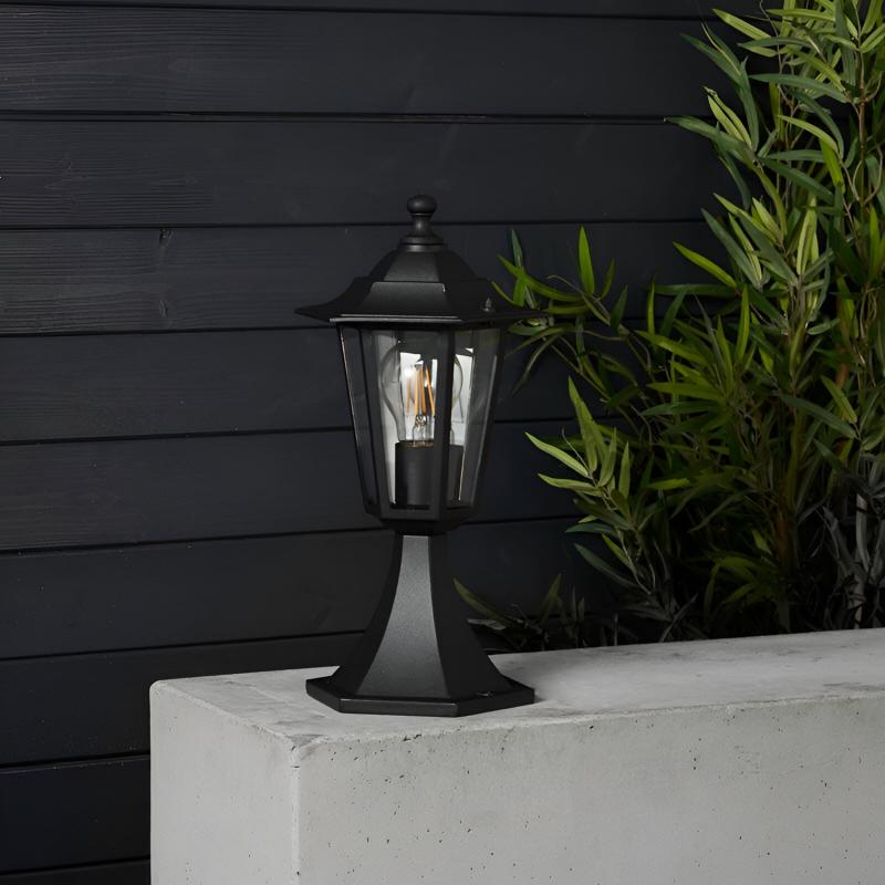 Product of Crown Outdoor Aluminium Fence Post Light 36cm 