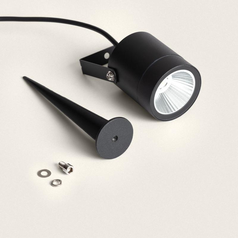 Product van EasyFit 12V Garden Lights - Fern LED Spotlight - Black