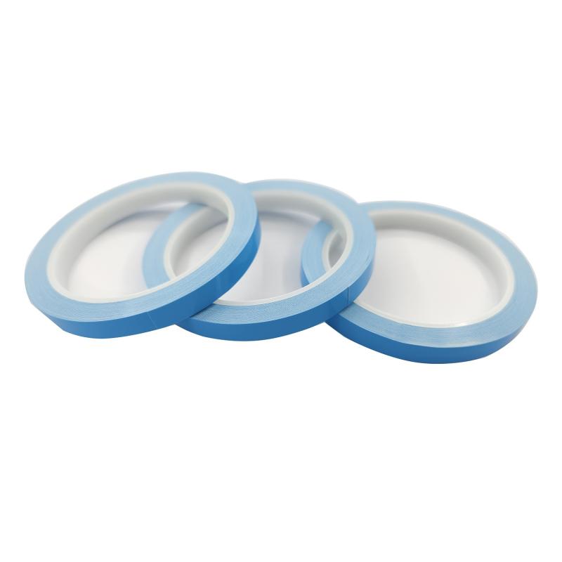 Product of 10m Double Sided Adhesive Thermal Tape in Blue for LED Strips 10mm Wide